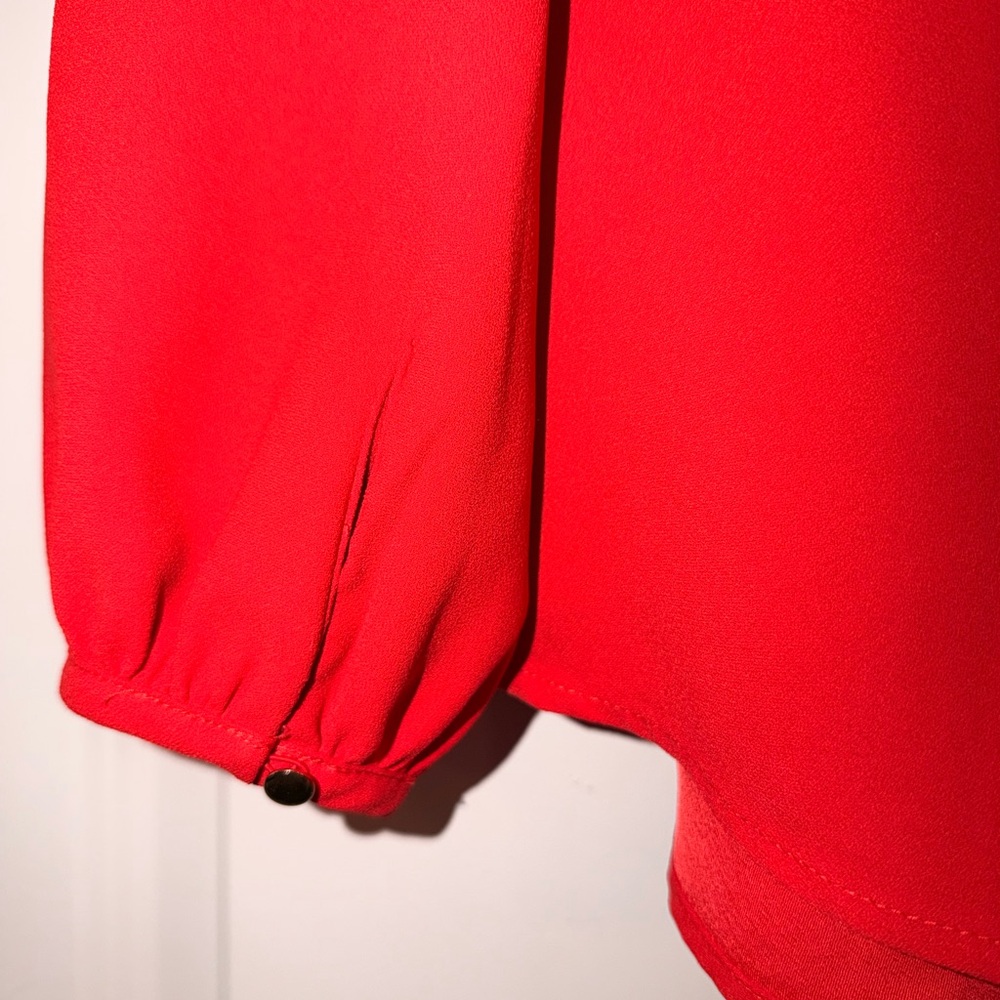 J. Crew Scarlet Ruffle Blouse - Picture 9 of 10